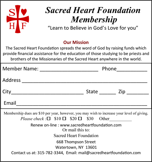 sacred heart foundation